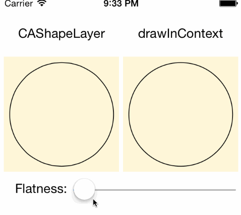 Drawing Circles demo app